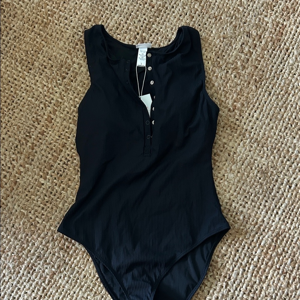 Andie Black Women's One Piece Swimsuit